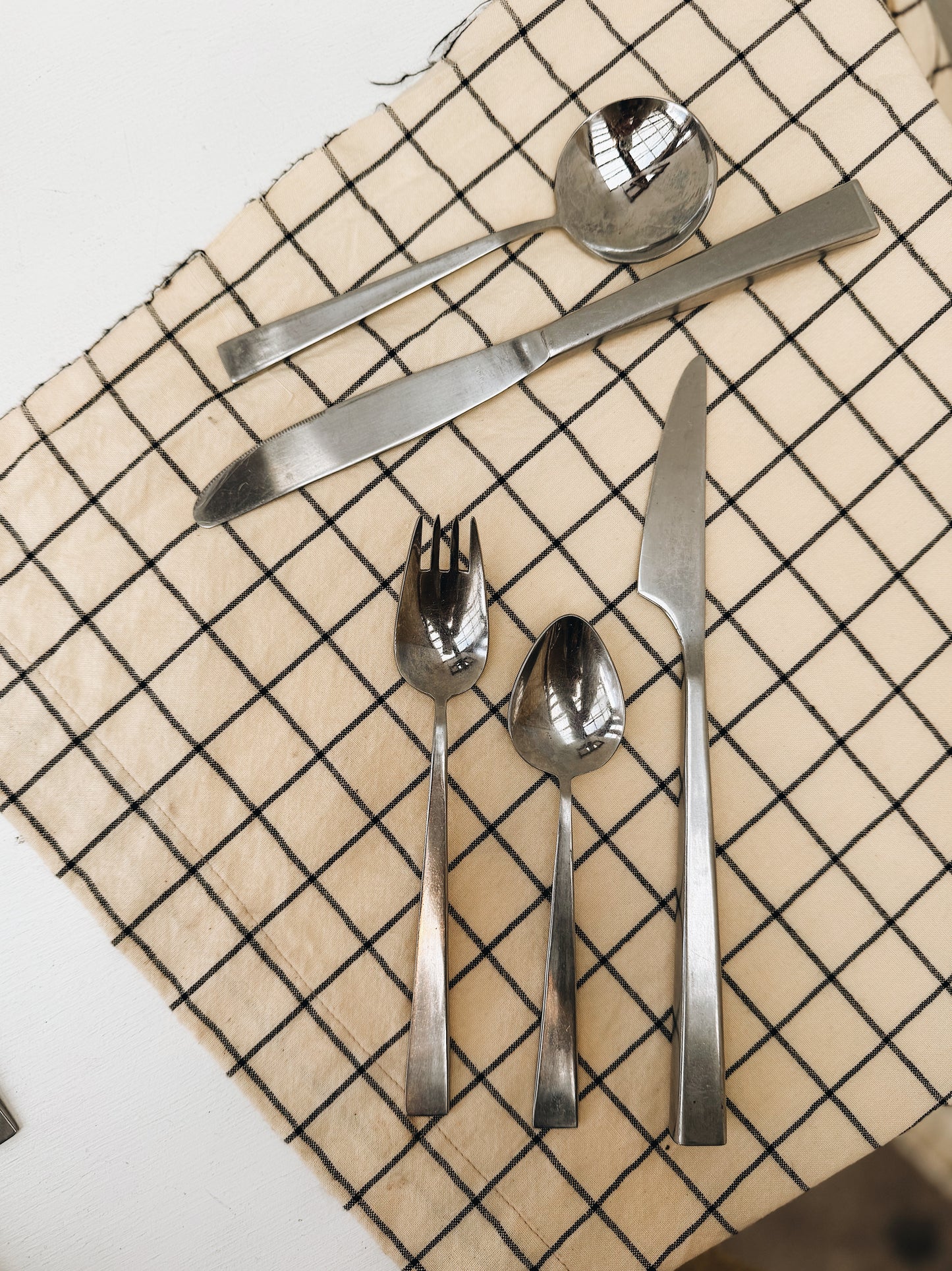 Mid Century Stainless Flatware Japan