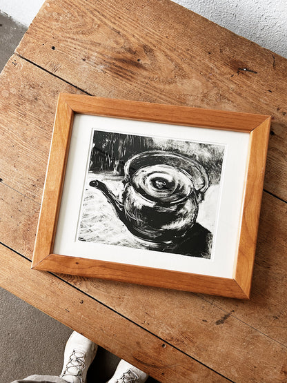 Original Vintage Framed Etching