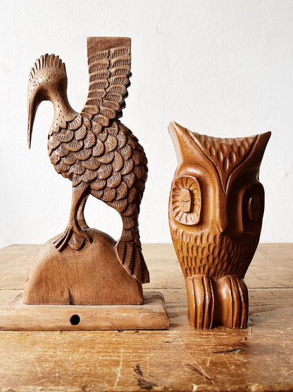 Hand Carved Wood Sculpture
