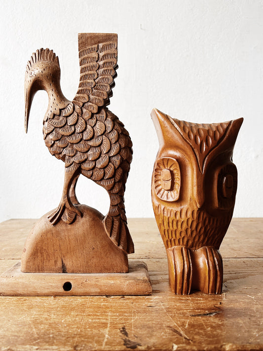 Hand Carved Wood Sculpture