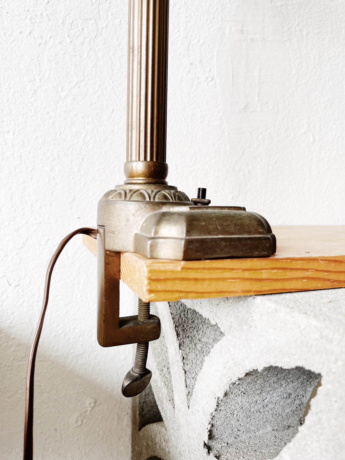 Antique Swing Arm Lamp