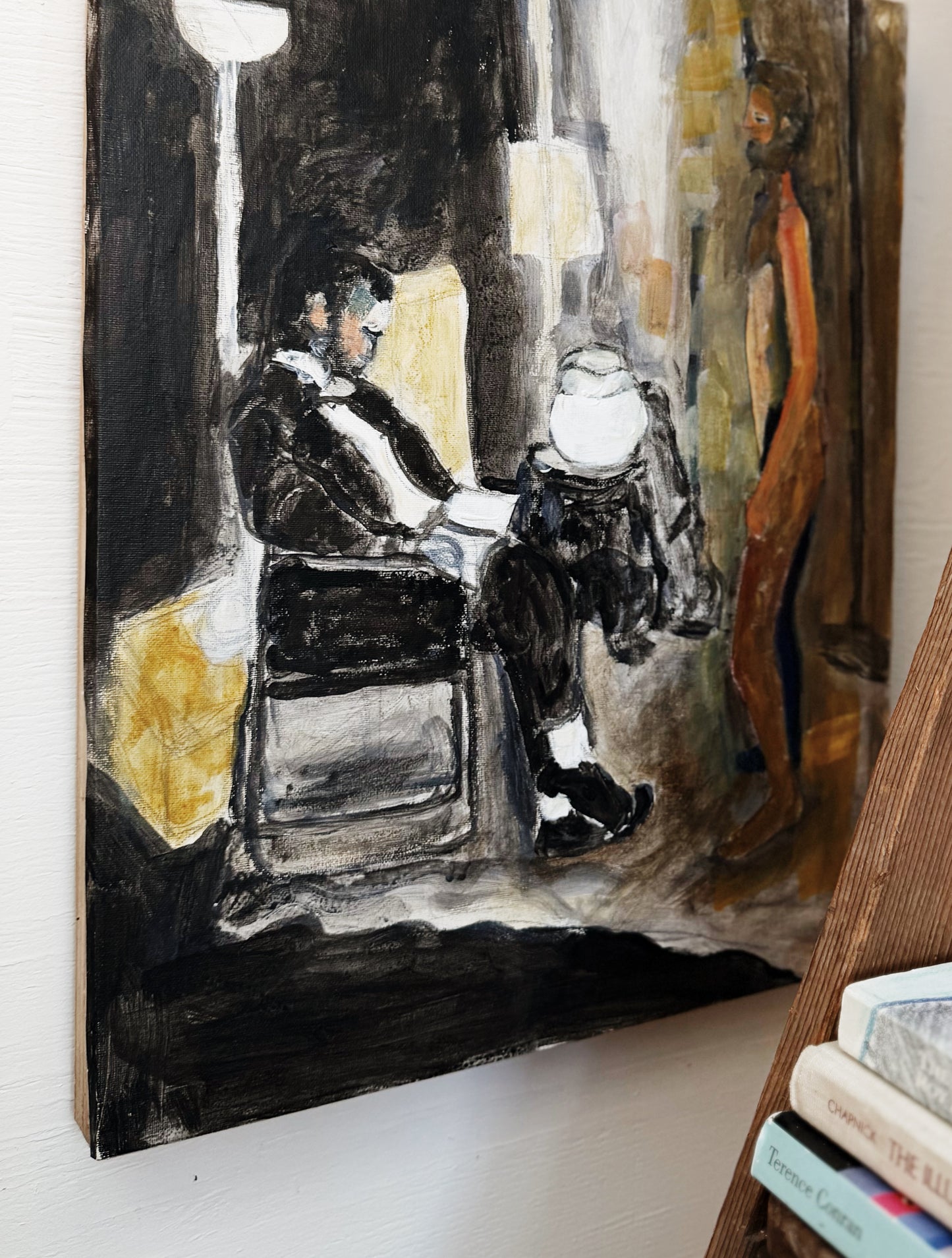Vintage Figural Painting