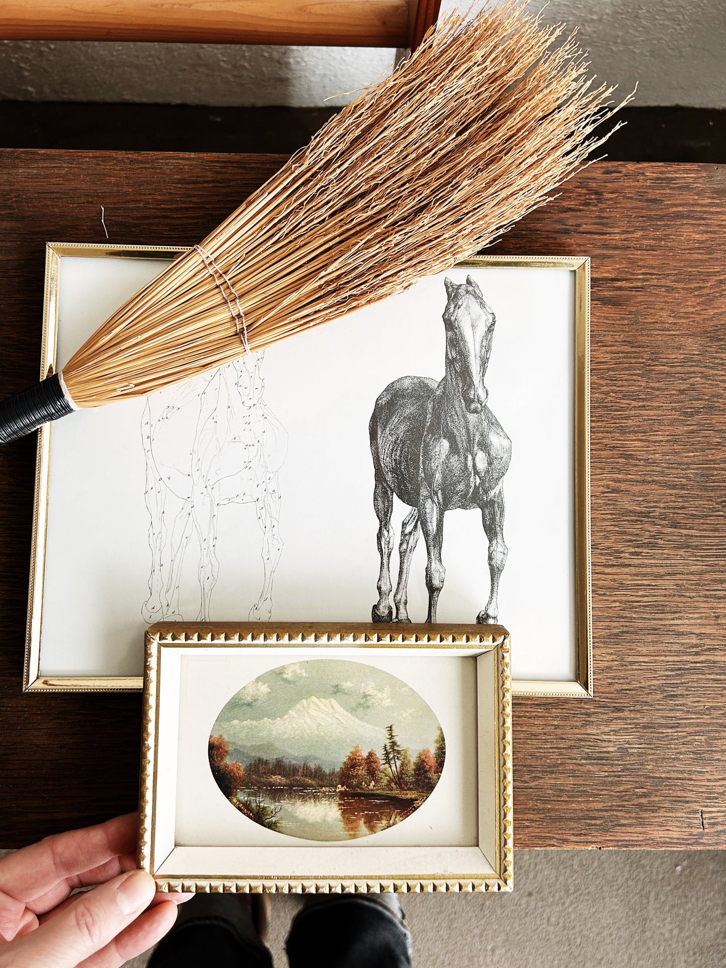 Vintage Framed Oregon Artist Litho