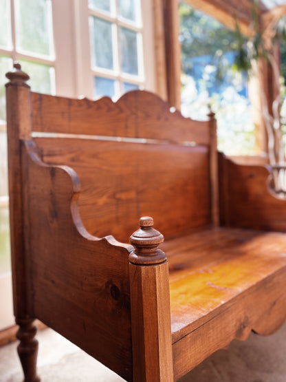 Antique Swedish Style Loveseat