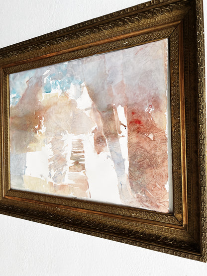 Mid Century Watercolor Painting