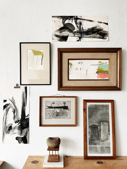 Vintage Mixed Media Artwork