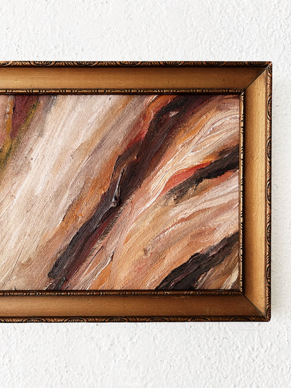 Vintage Abstract Oil Painting