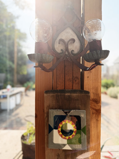 Vintage German Tole Sconce