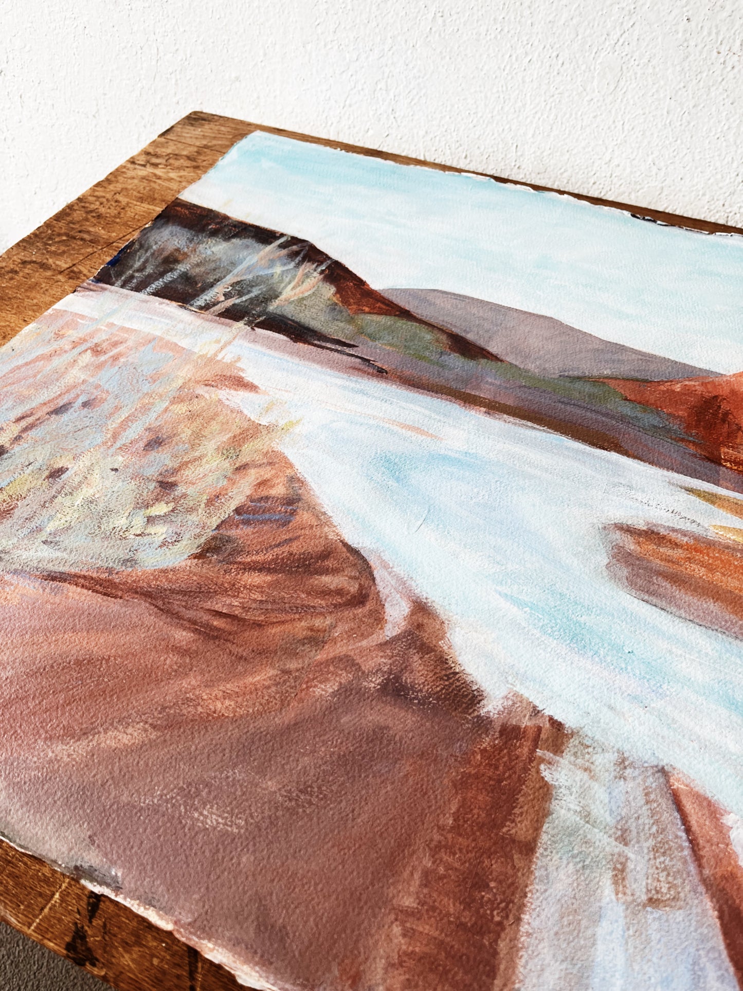 Vintage Elizabeth Doolittle Original Landscape Painting