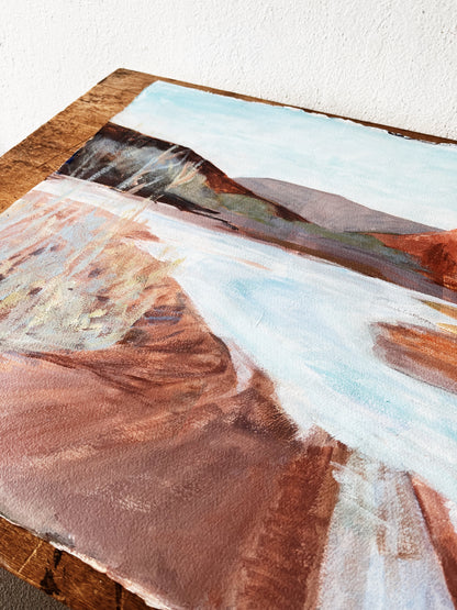 Vintage Elizabeth Doolittle Original Landscape Painting