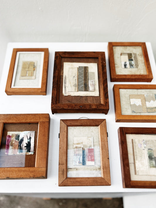 Original Mixed Media Collage by Claire Olberding