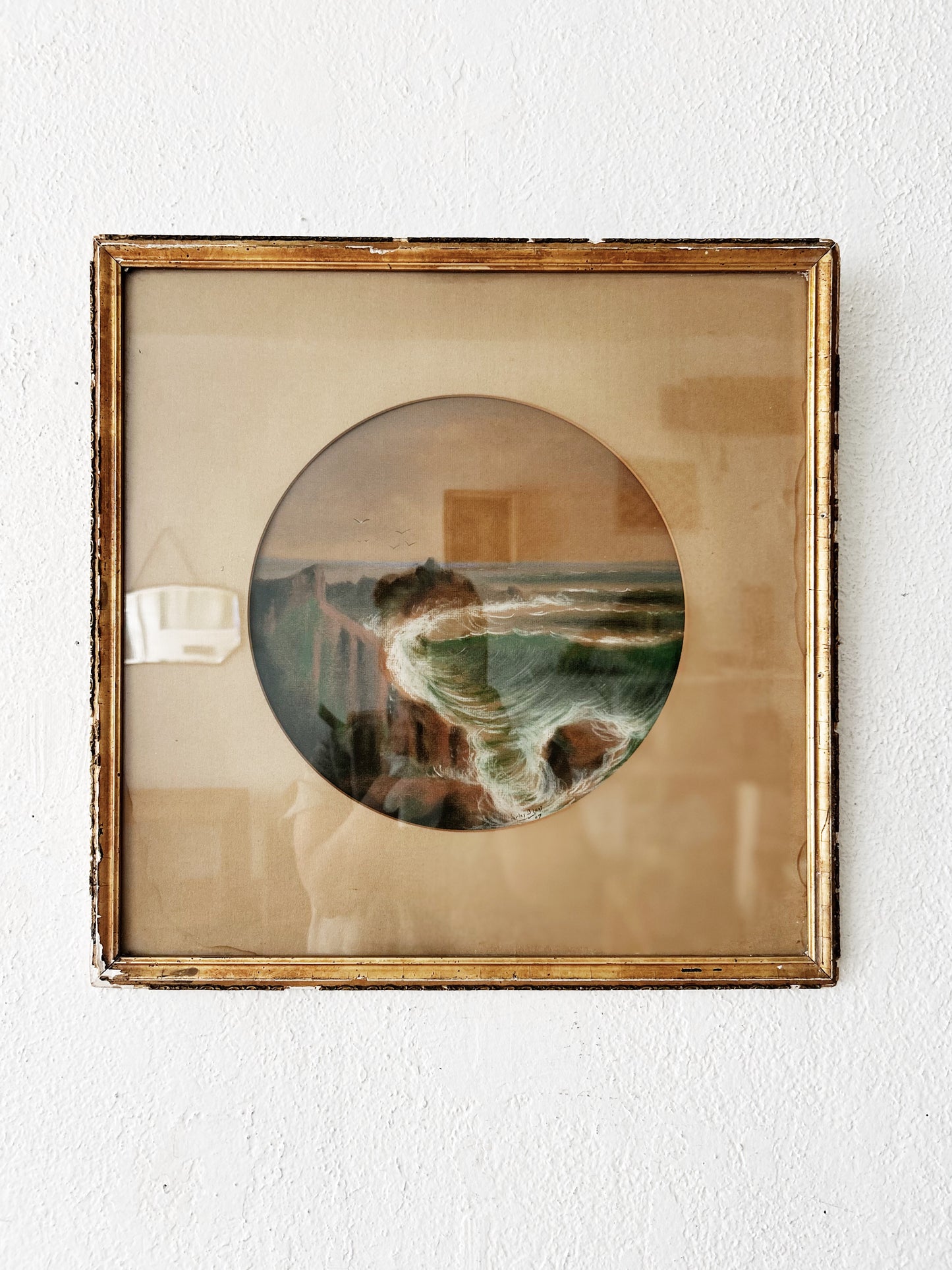 1907 Seascape Painting