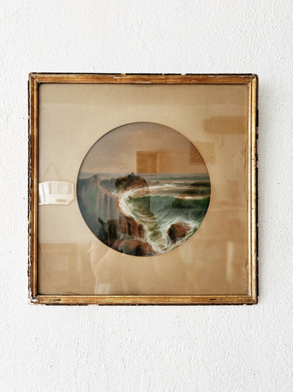 1907 Seascape Painting