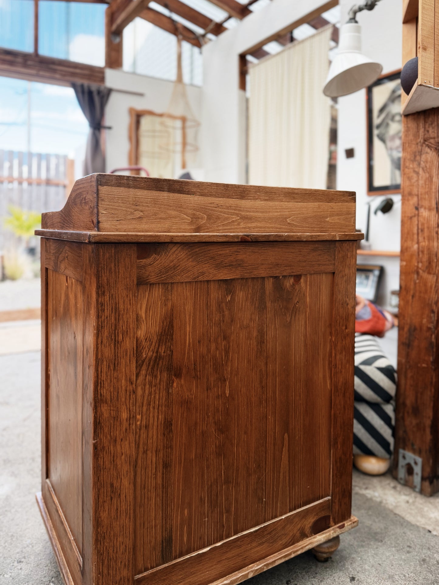 Vintage Wood Cabinet