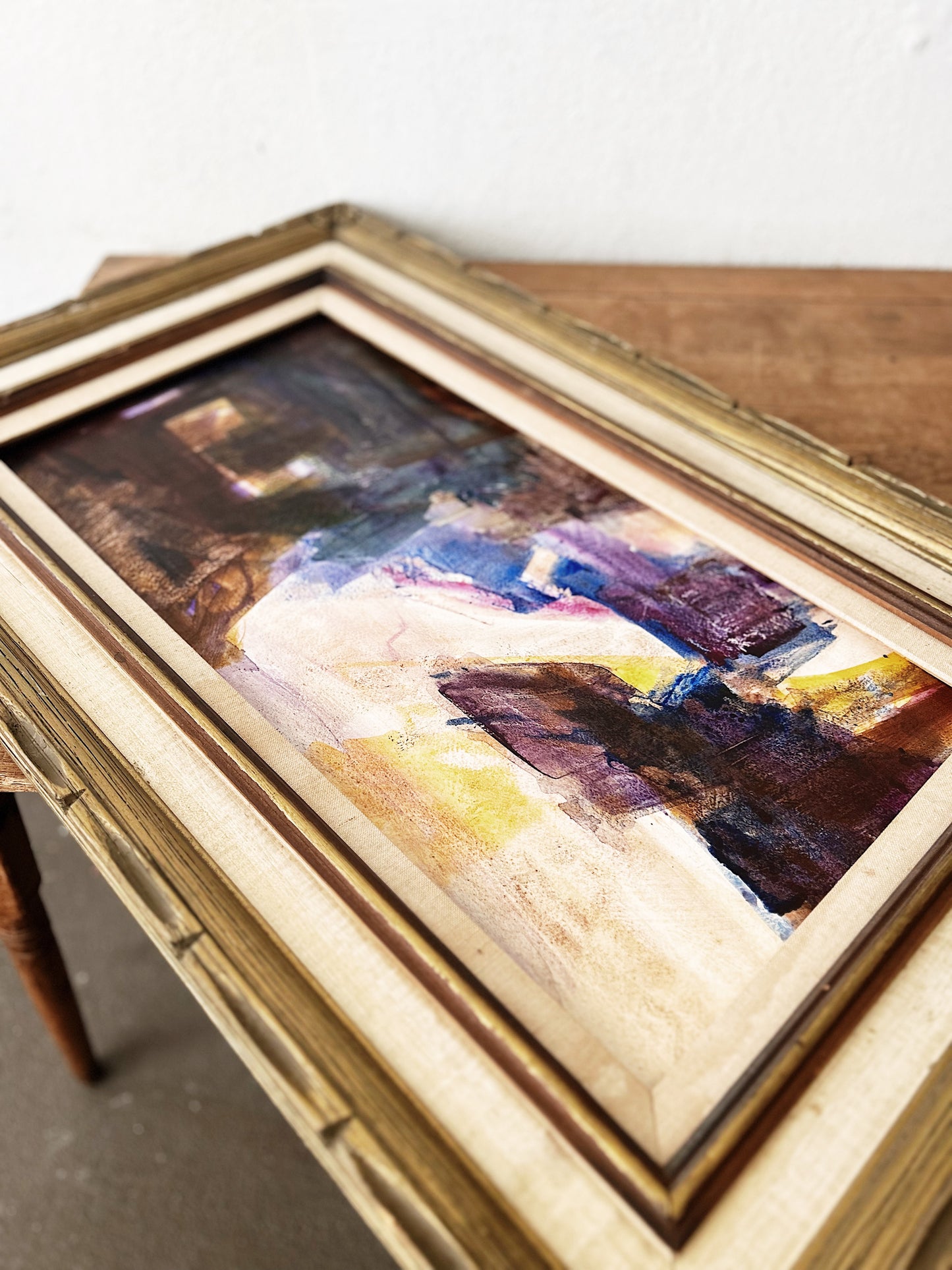 Mid Century Abstract Painting