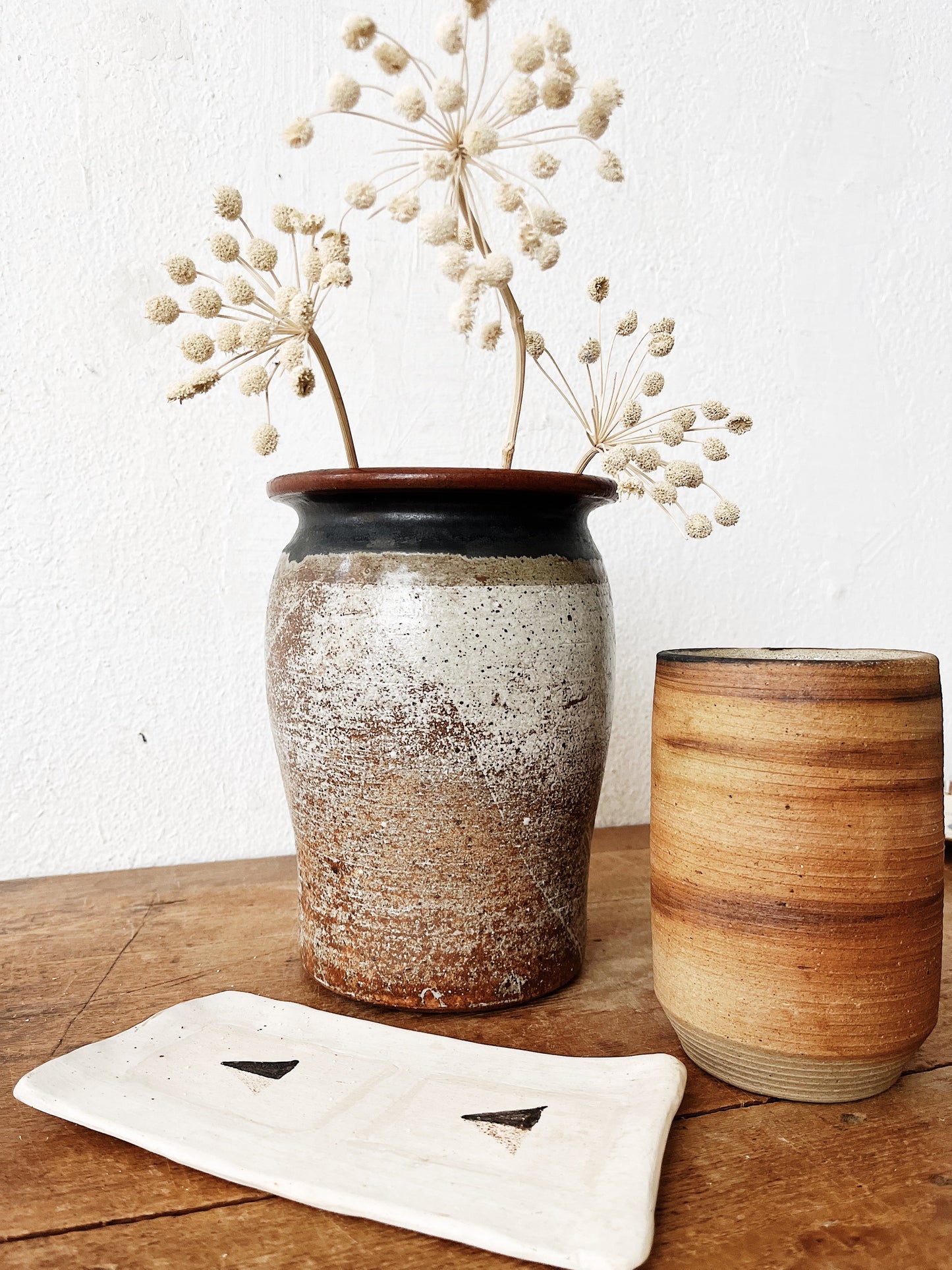 Vintage Stoneware Urn