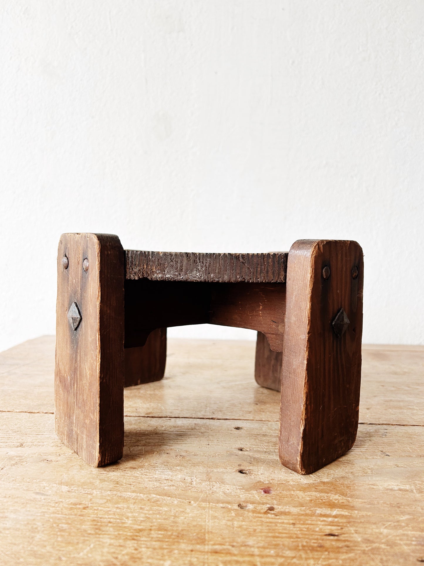 Antique Mission Style Plant Stand