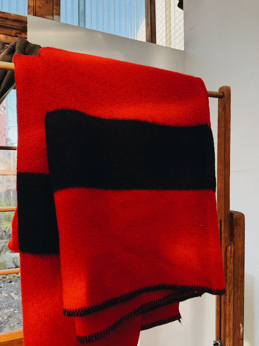 Vintage Wool Camp Blanket