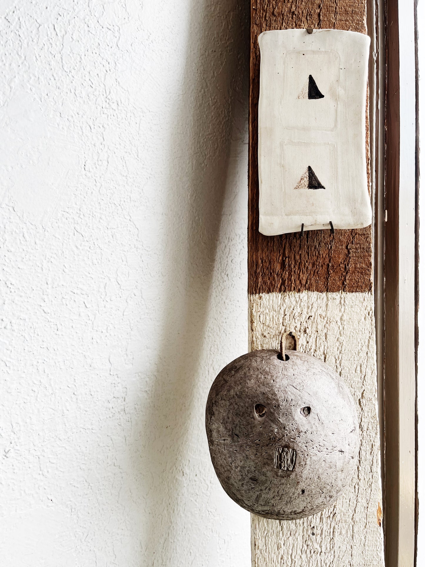 Vintage Folk Art Mask