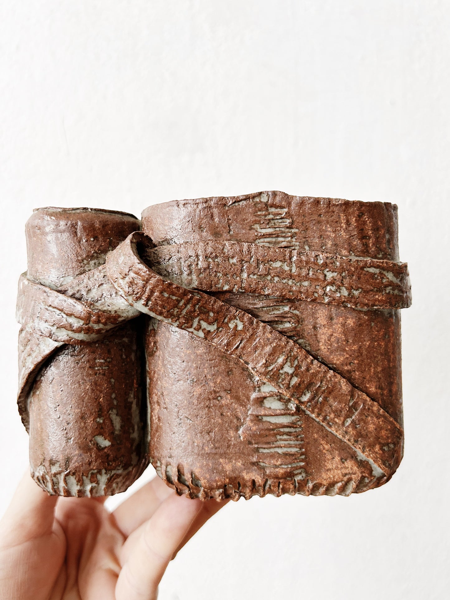 Handmade Art Pottery Vessel. Pencil/ Art Brushes Holder