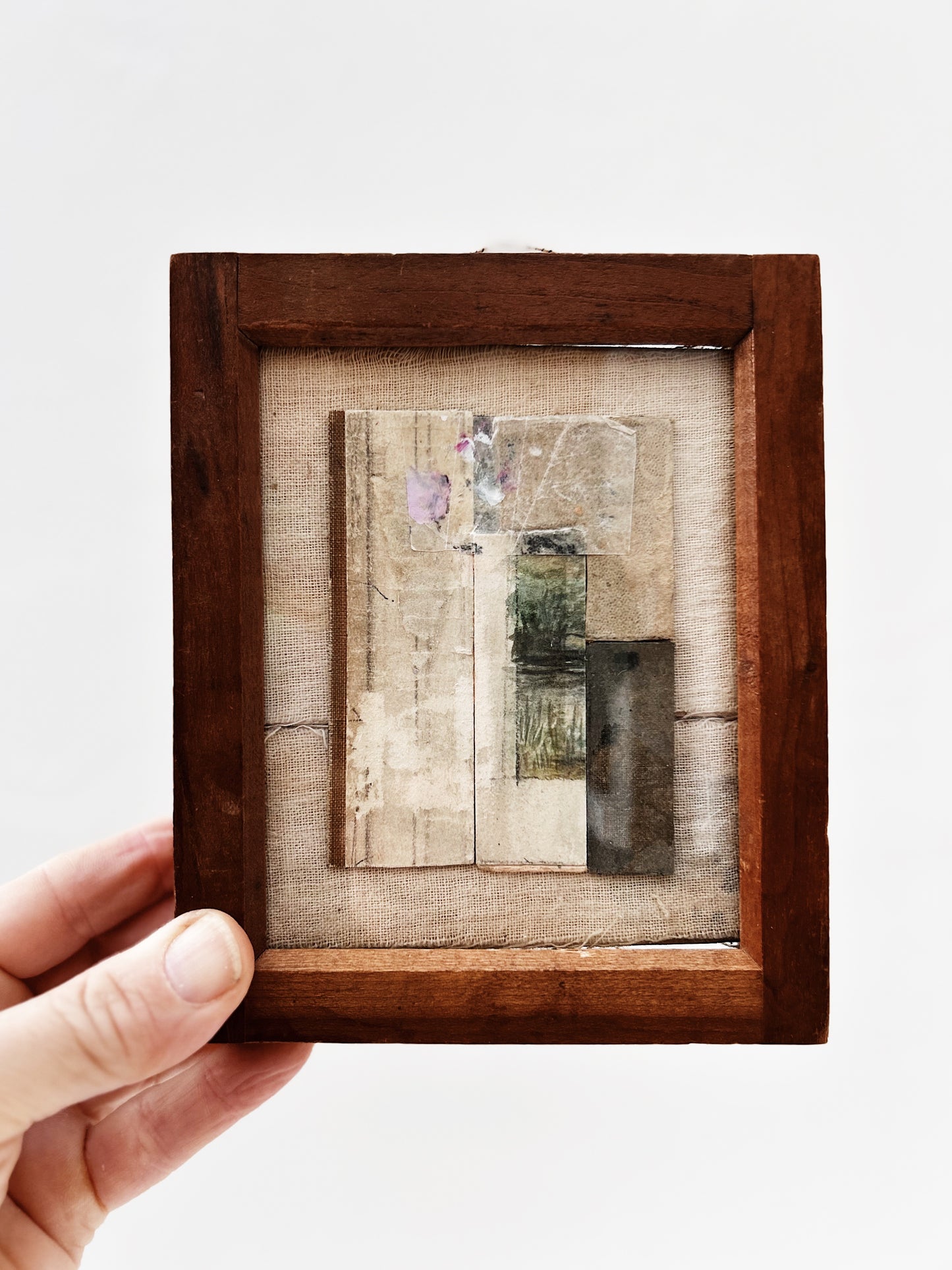 Original Mixed Media Collage by Claire Olberding