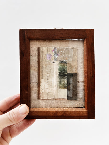 Original Mixed Media Collage by Claire Olberding