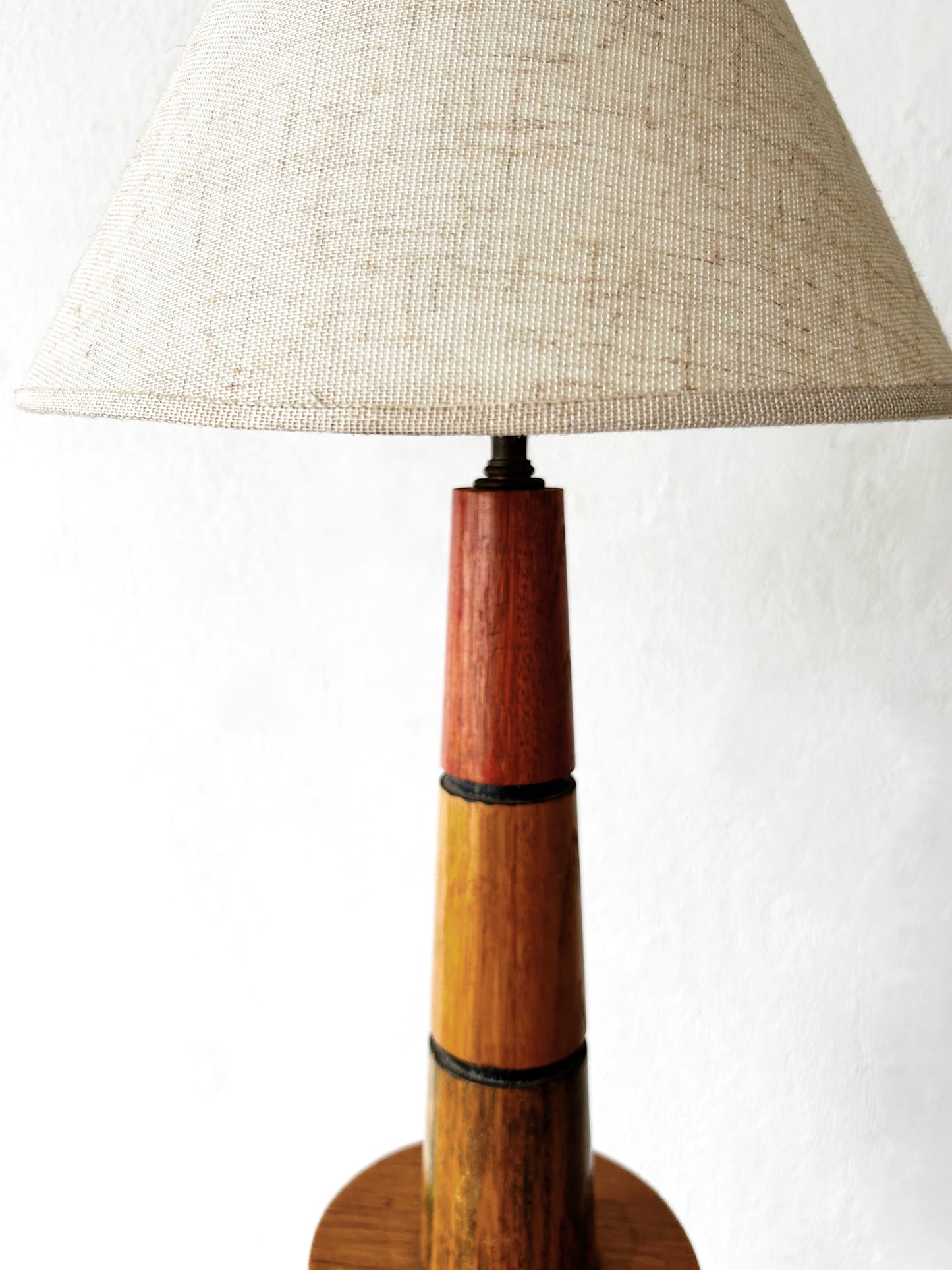 Vintage Folk Art Lamp