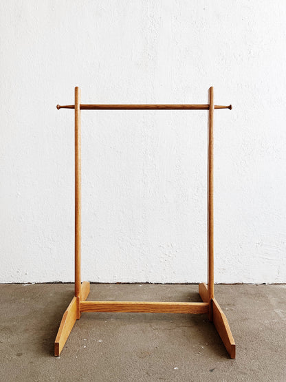 Vintage Wood Textile Rack