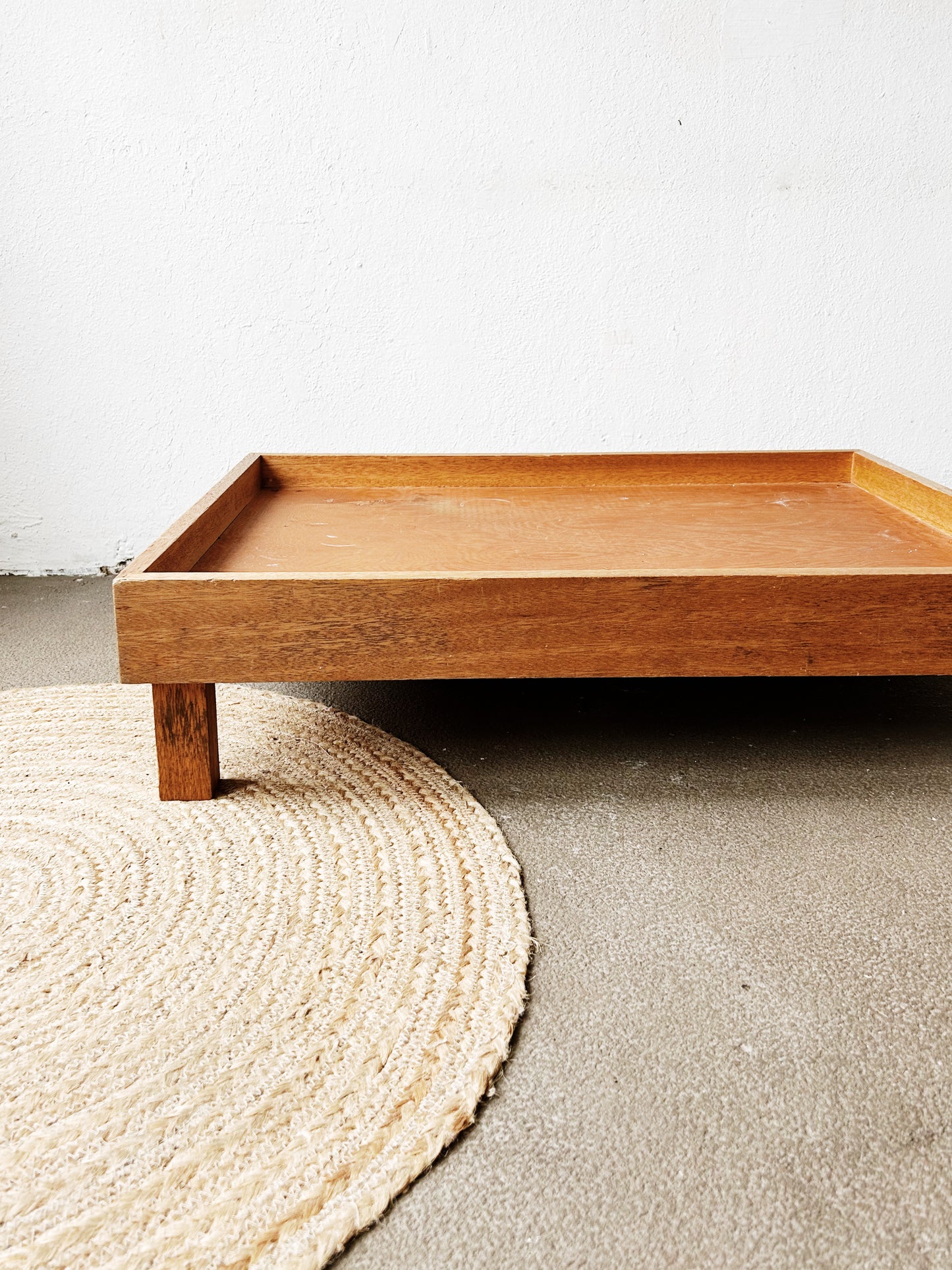 Handmade Solid Wood Platform Pet Bed Frame