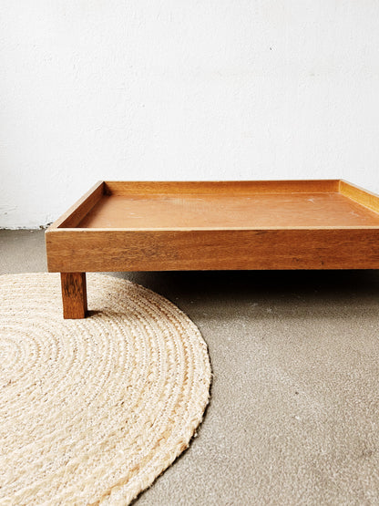 Handmade Solid Wood Platform Pet Bed Frame
