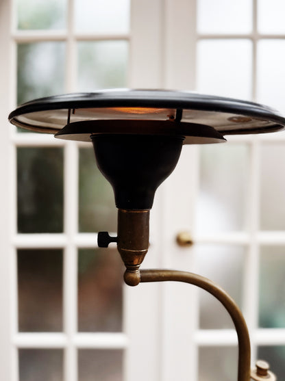 MG Wheeler Flying Saucer Floor Lamp
