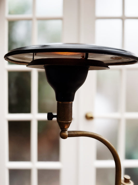 MG Wheeler Flying Saucer Floor Lamp