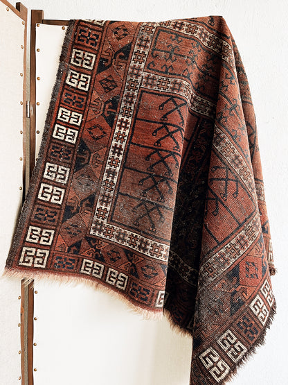 Vintage Wool Kilim Rug
