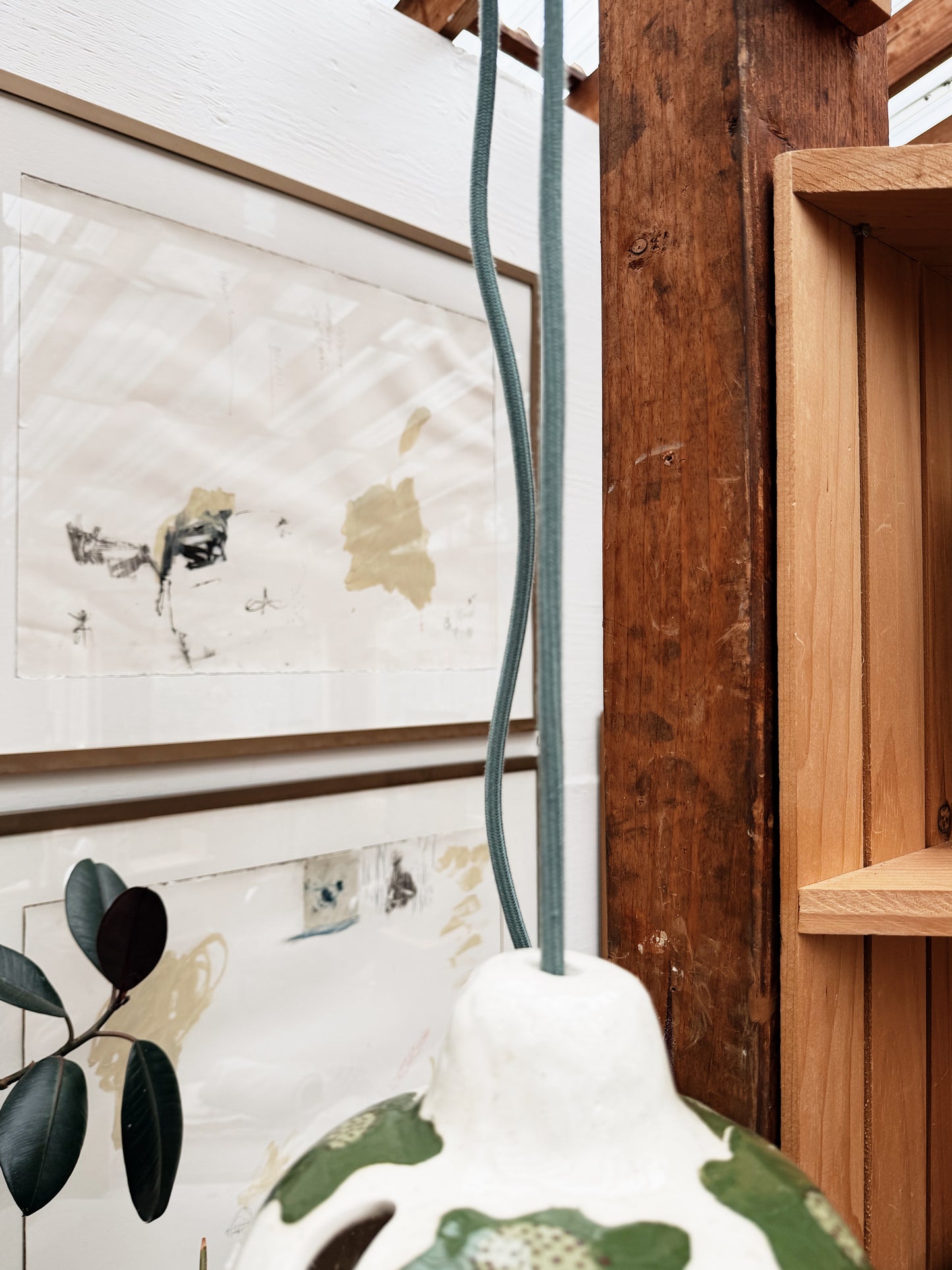 Rebecca Boraz Ceramic Lamp