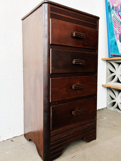 Deco Era Small Wood Dresser