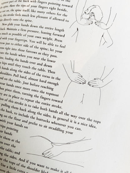 Vintage 1970s Massage Book