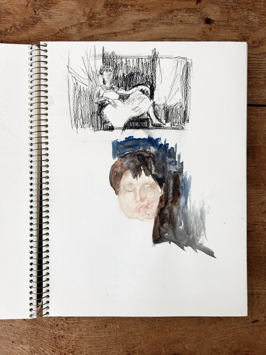 Vintage Artist’s Sketchbook