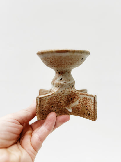 Vintage Brutalist Candlesticks