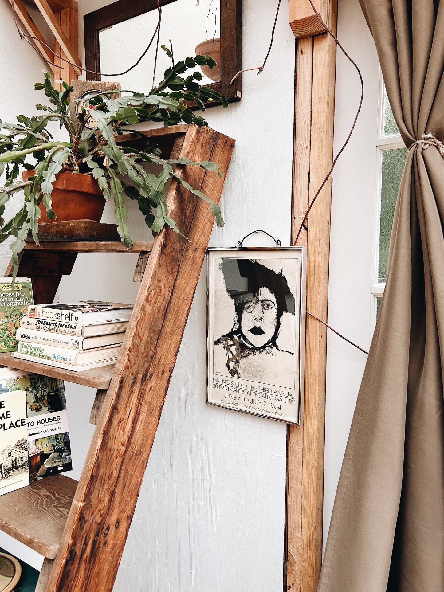 Vintage Print Exhibit Poster