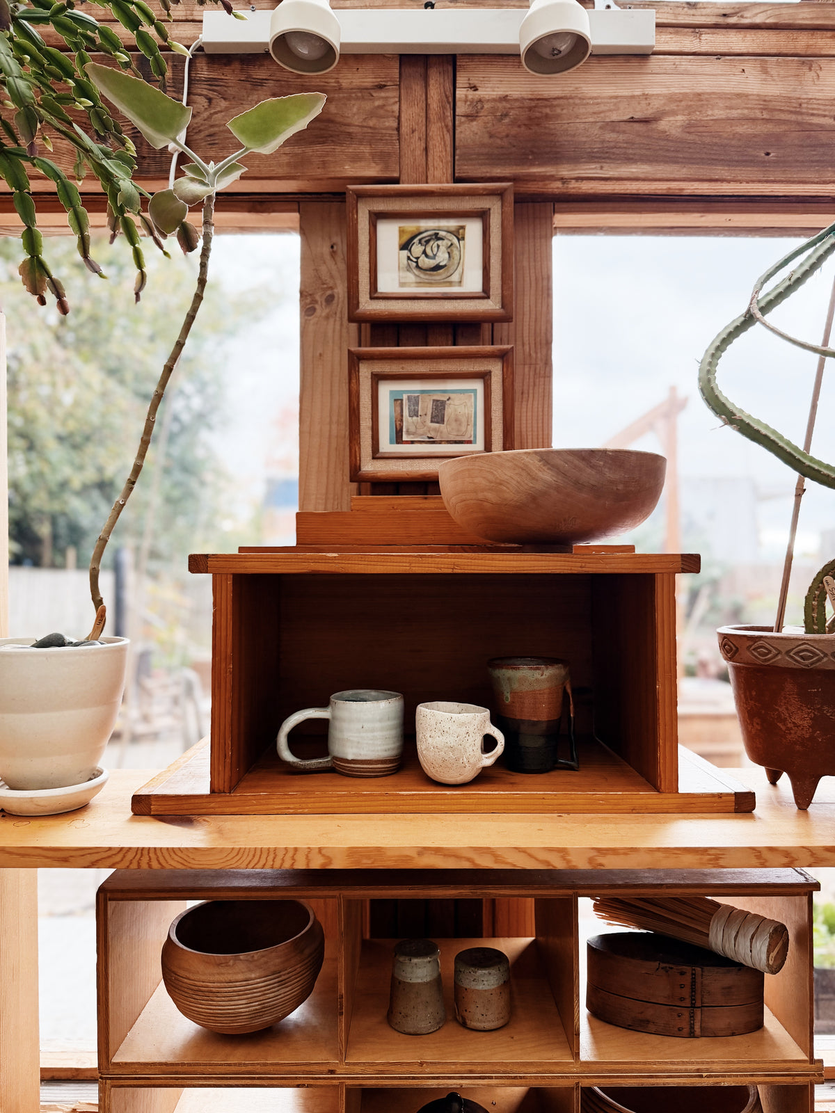 Primitive Shadowbox Shelf
