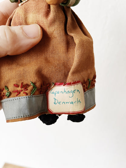 Antique Danish Folk Doll