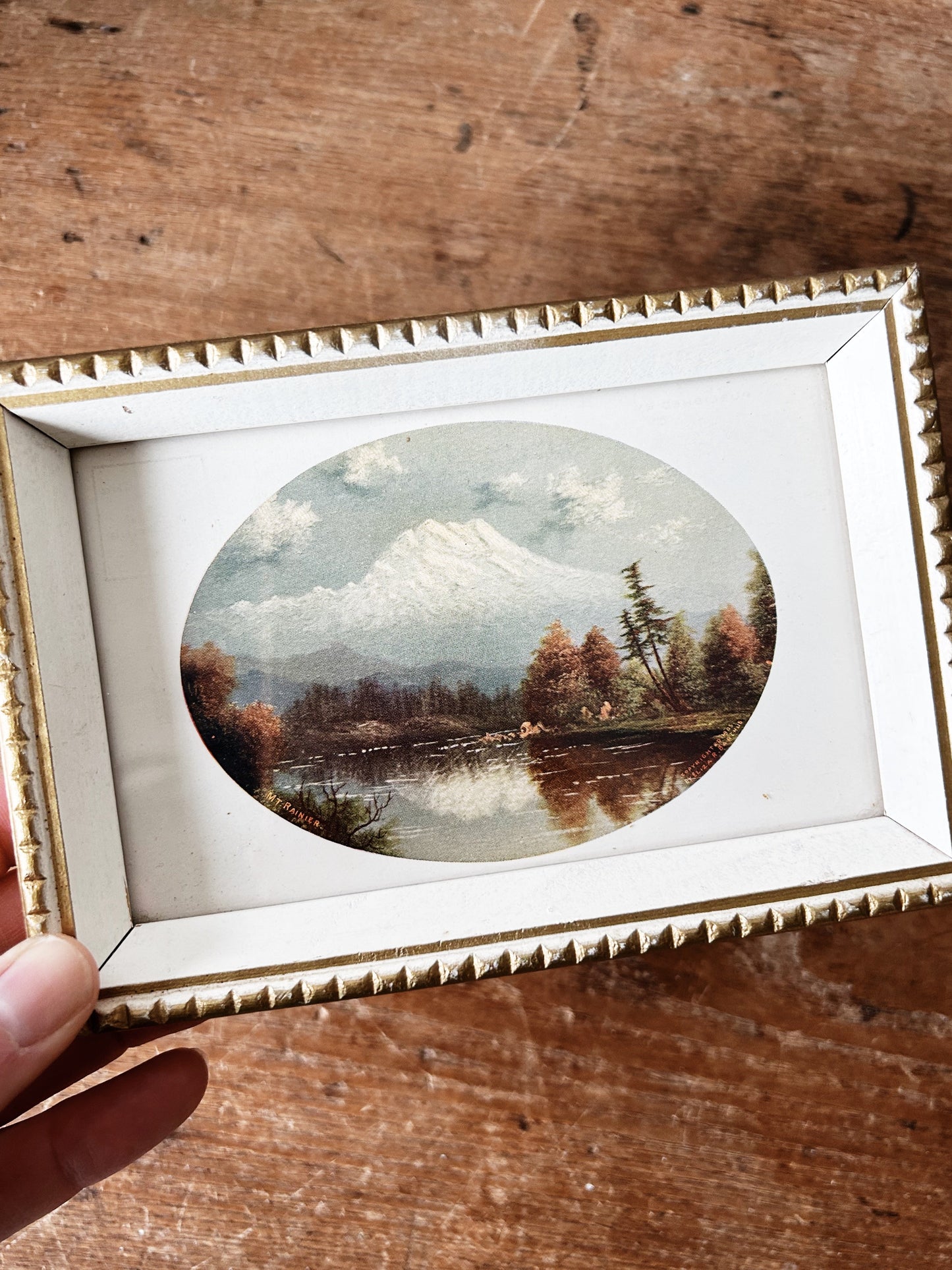 Vintage Framed Oregon Artist Litho