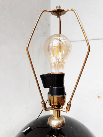 Vintage Japanese Made Lamp after Jacques Adnet