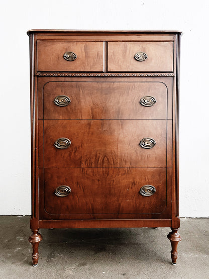 1940’s Tall Mahogany Dresser