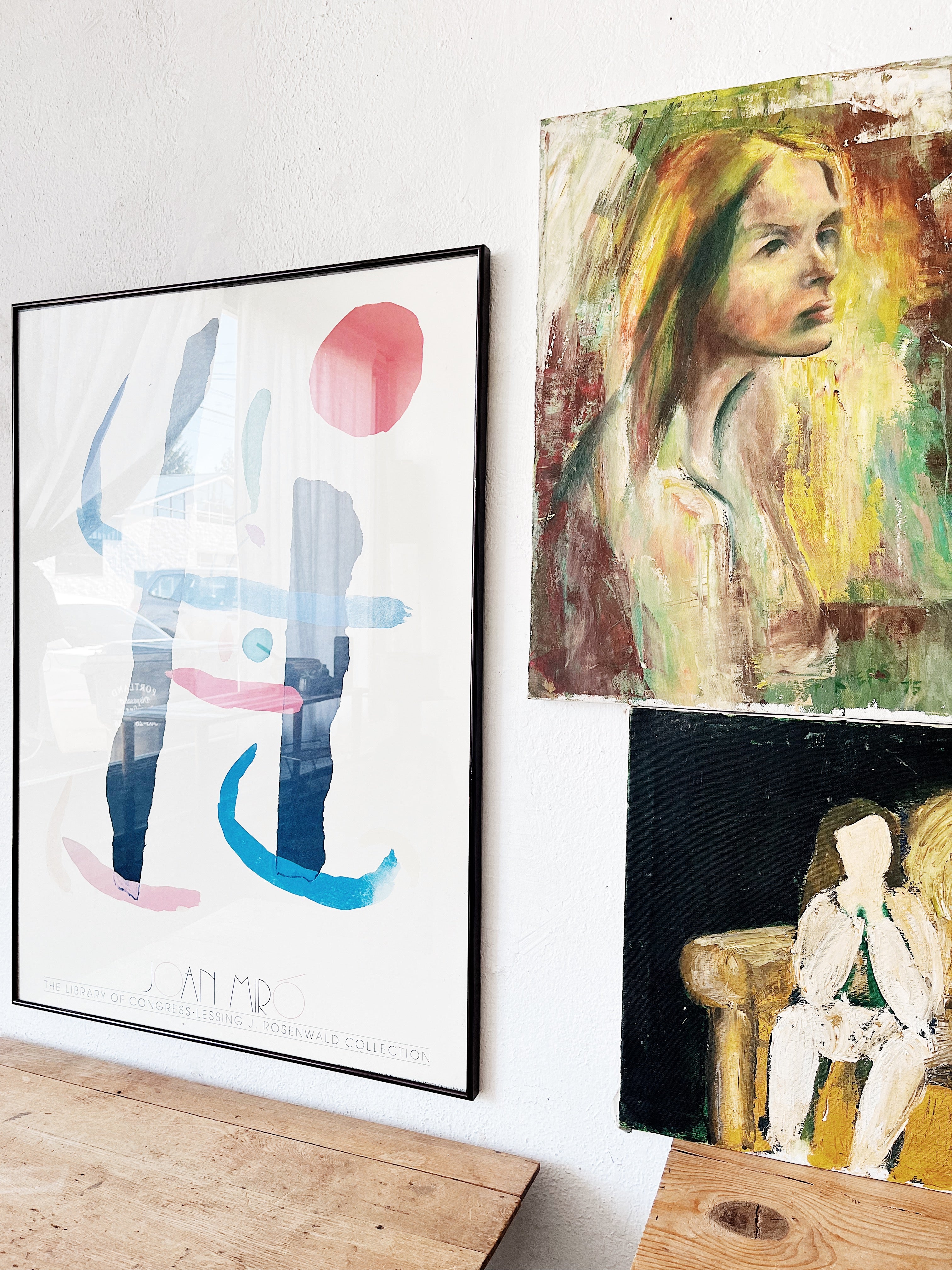 Large Vintage Joan Miro Library of Congress Poster – Maven Collective