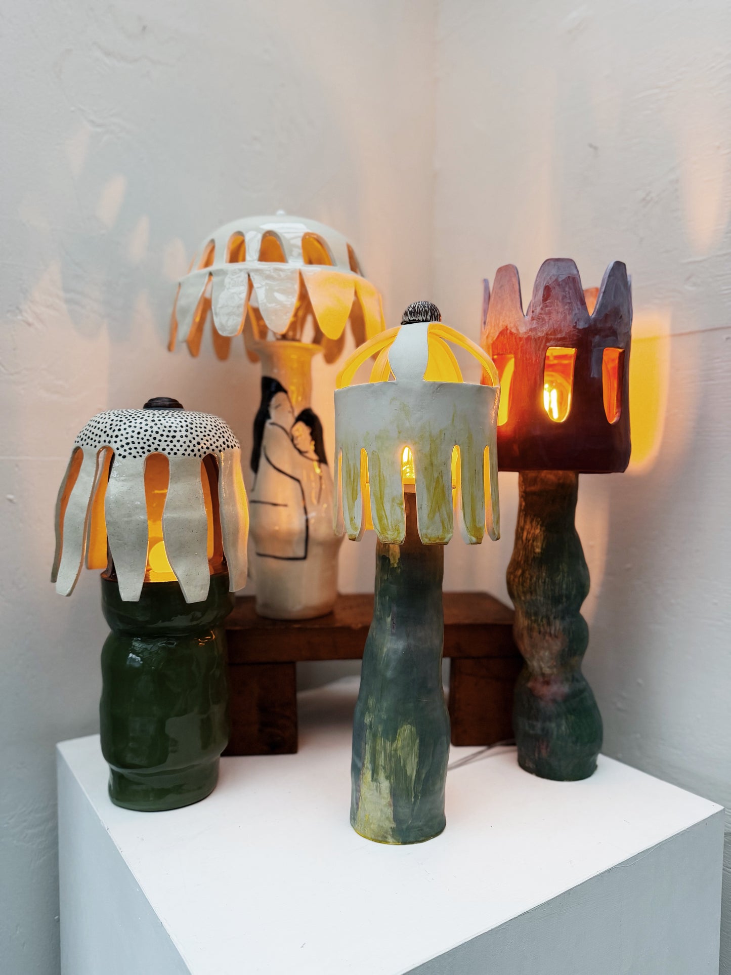 Rebecca Boraz Ceramic Lamp