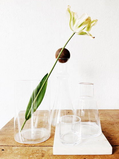 Blown Glass Water Vessels