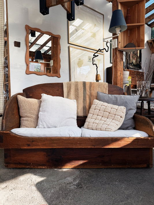 Vintage Handmade Loveseat