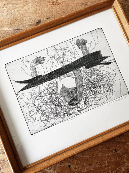 Original Contemporary Etching