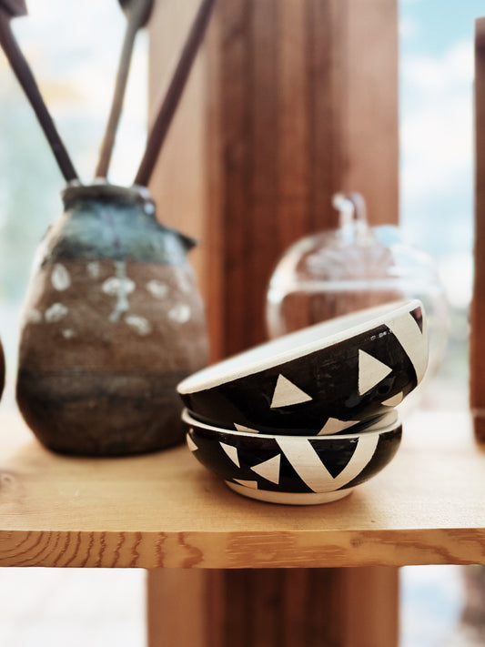 Pair of Handmade Nesting Bowls